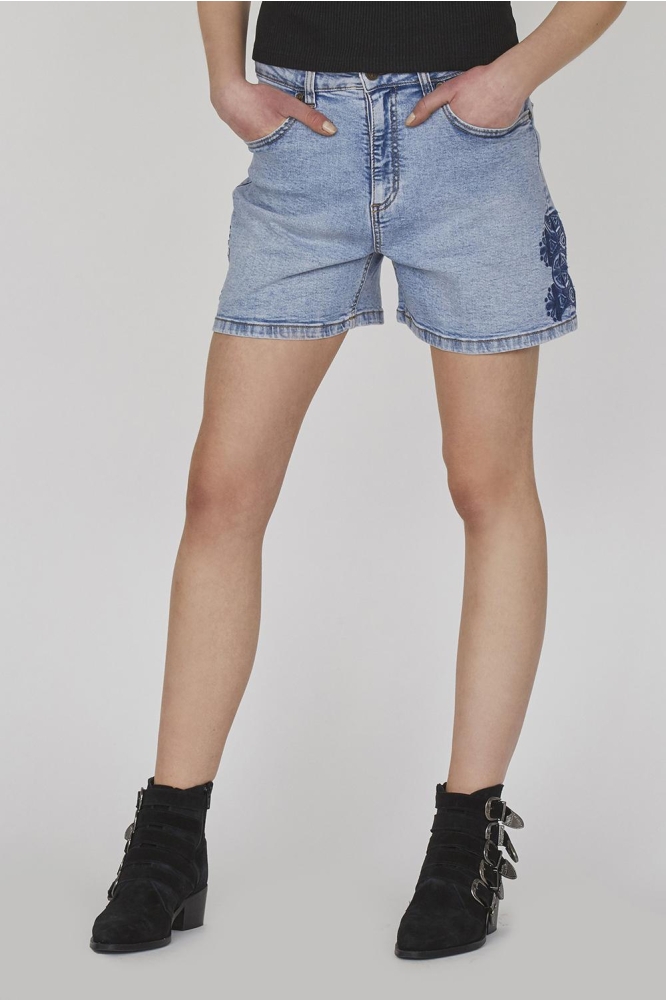 OLIA SHO1 17014 L. BLUE WASH/NAVY